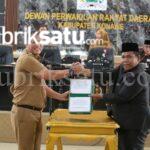 DPRD Konawe Terima Dua Raperda Strategis dari Pemda DPRD Konawe Terima Dua Raperda Strategis dari Pemda