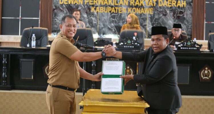 DPRD Konawe Terima Dua Raperda Strategis dari Pemda
