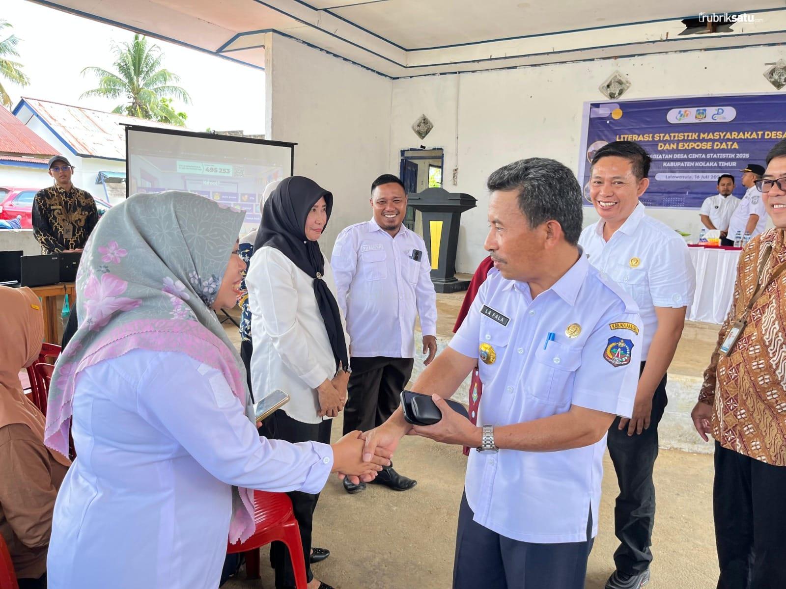 "Data Adalah Kunci”, Sekda Koltim Dorong Lalowosula Jadi Model Desa Cerdas
