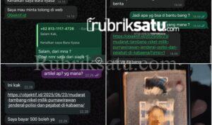 Skandal Upaya Suap Jurnalis oleh Oknum "Tim Gubernur" dan Wartawan: Demokrasi Dilecehkan, Kebebasan Pers Diludahi Skandal Upaya Suap Jurnalis oleh Oknum "Tim Gubernur" dan Wartawan: Demokrasi Dilecehkan, Kebebasan Pers Diludahi