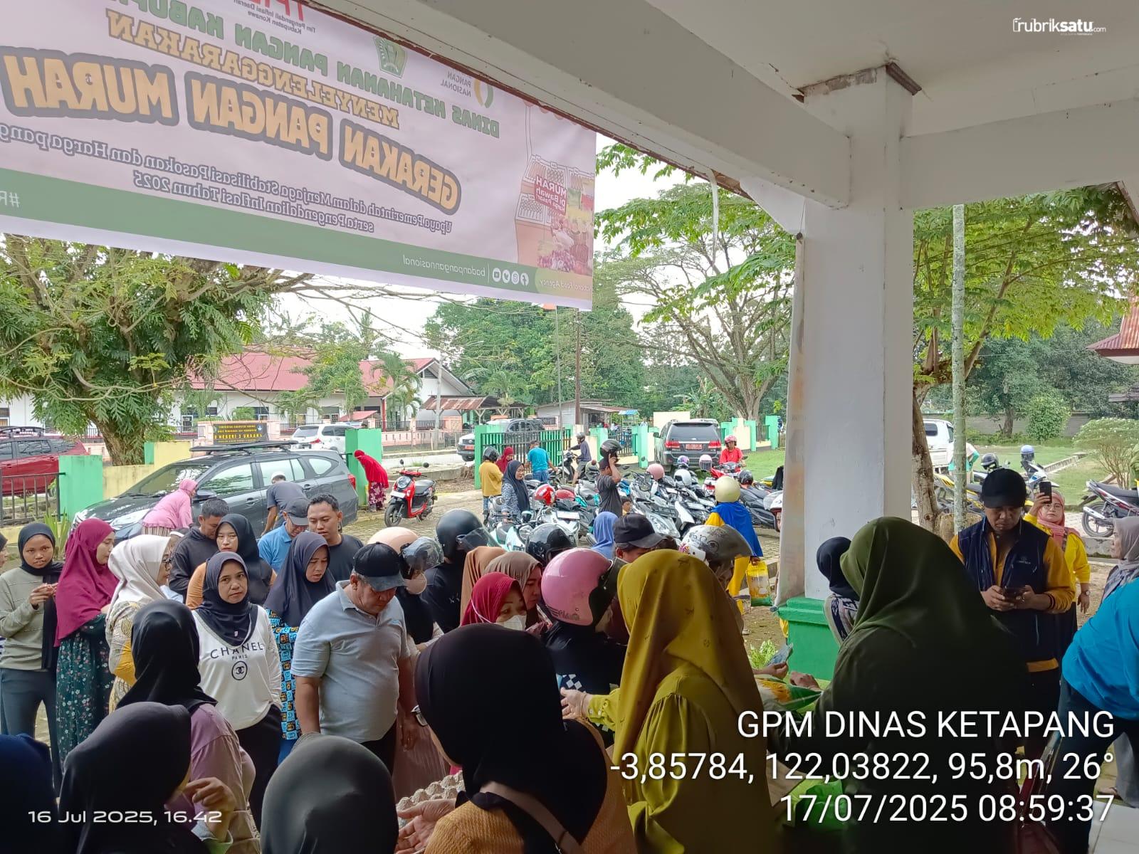 Gerakan Pangan Murah di Konawe: Pemkab Hadir Jaga Daya Beli Warga dan Kendalikan Inflasi