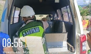 BBM Bersubsidi Dibawa Ambulans Menuju Jetty PT Ramadhan