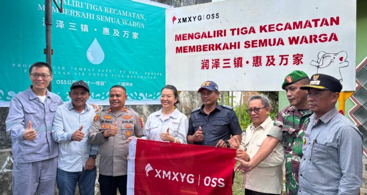 Kapoiala, Morosi, Bondoala Nikmati Air Bersih dari PT OSS