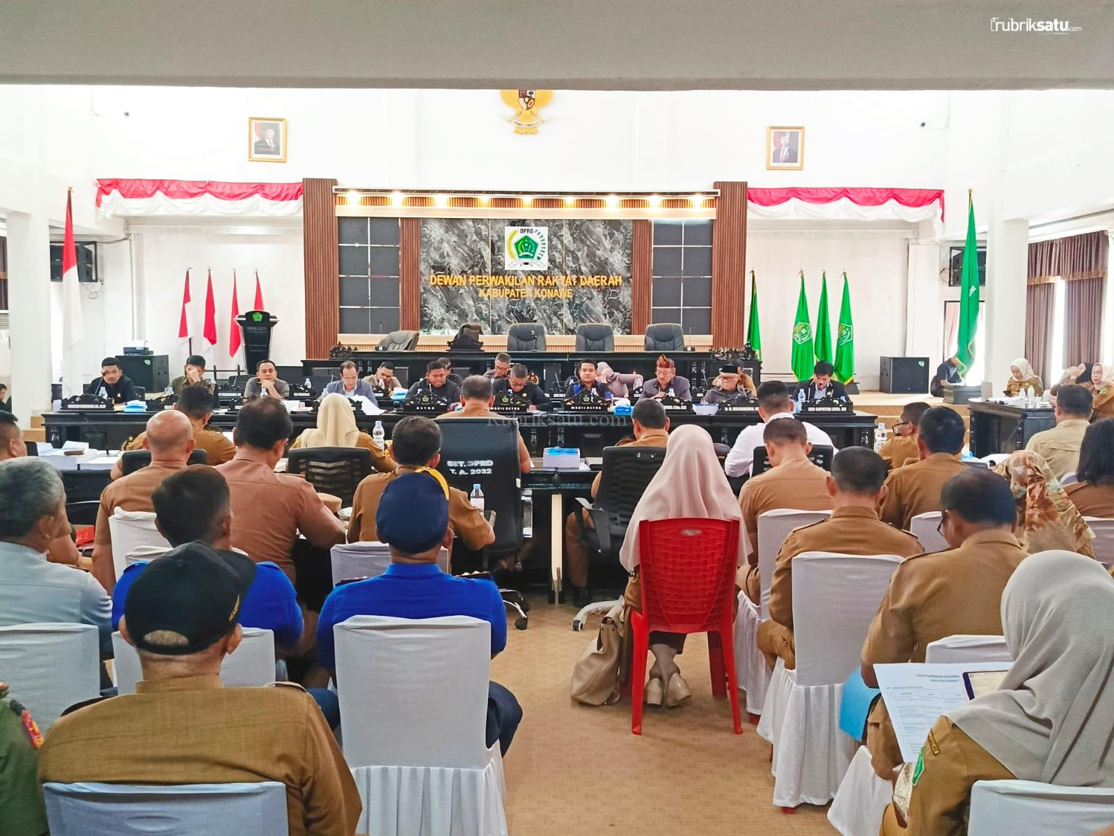 DPRD Konawe - TAPD Matangkan Perubahan APBD 2025