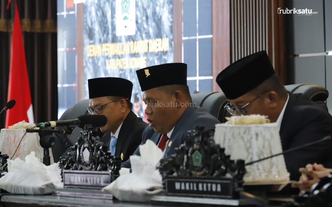 Pidato Kenegaraan Presiden Warnai Paripurna HUT ke-80 RI di DPRD Konawe