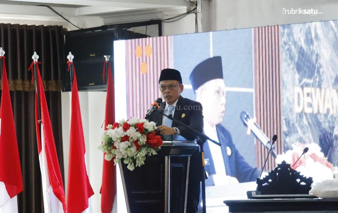 Pidato Kenegaraan Presiden Warnai Paripurna HUT ke-80 RI di DPRD Konawe