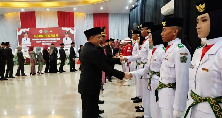 74 Putra-Putri Terbaik Konawe Siap Mengibarkan Merah Putih di HUT RI ke-80