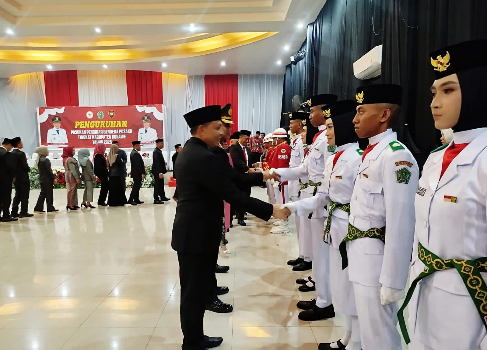 74 Putra-Putri Terbaik Konawe Siap Mengibarkan Merah Putih di HUT RI ke-80