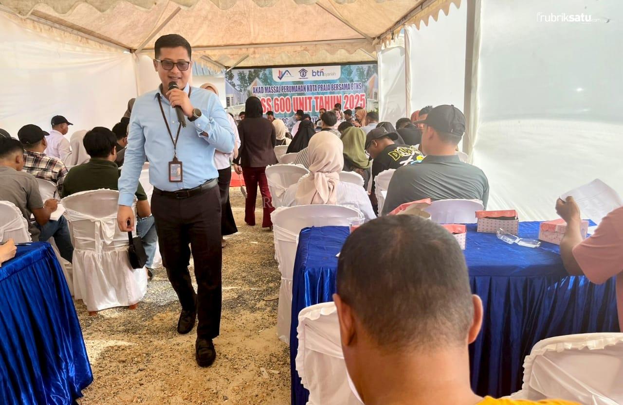 Akad Massal 40 Unit, BTN Kota Praja Kendari Kian Kokoh Jadi Kawasan Hunian Strategis