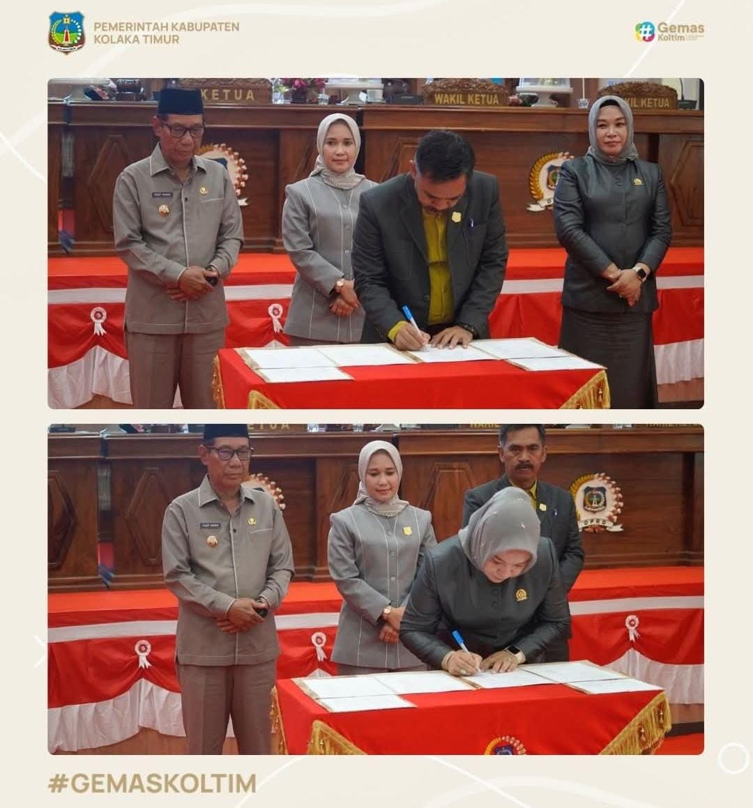 Plt. Bupati Koltim Serahkan Rancangan KUA-PPAS, DPRD Tegaskan Komitmen Pro Rakyat