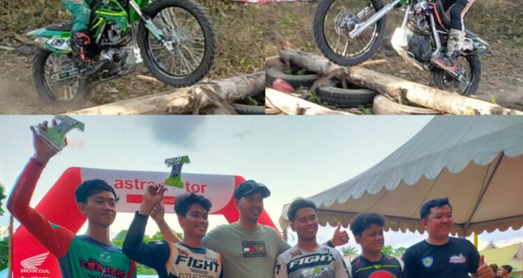 Afrel dan Ayul Kuasai Enduro Race Konawe, Hibur Warga dan Dongkrak Ekonomi