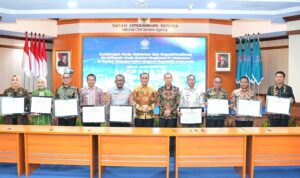 Wujudkan Birokrasi Profesional, Bupati Konawe Ikut Penandatanganan Komitmen Meritokrasi ASN