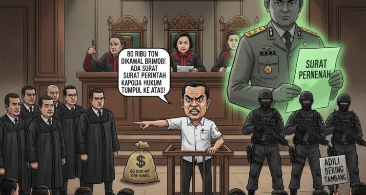 Nama Eks Kapolda Sultra Irjen Merdisyam Disebut dalam Sidang Pencurian Ore Nikel PT MBS