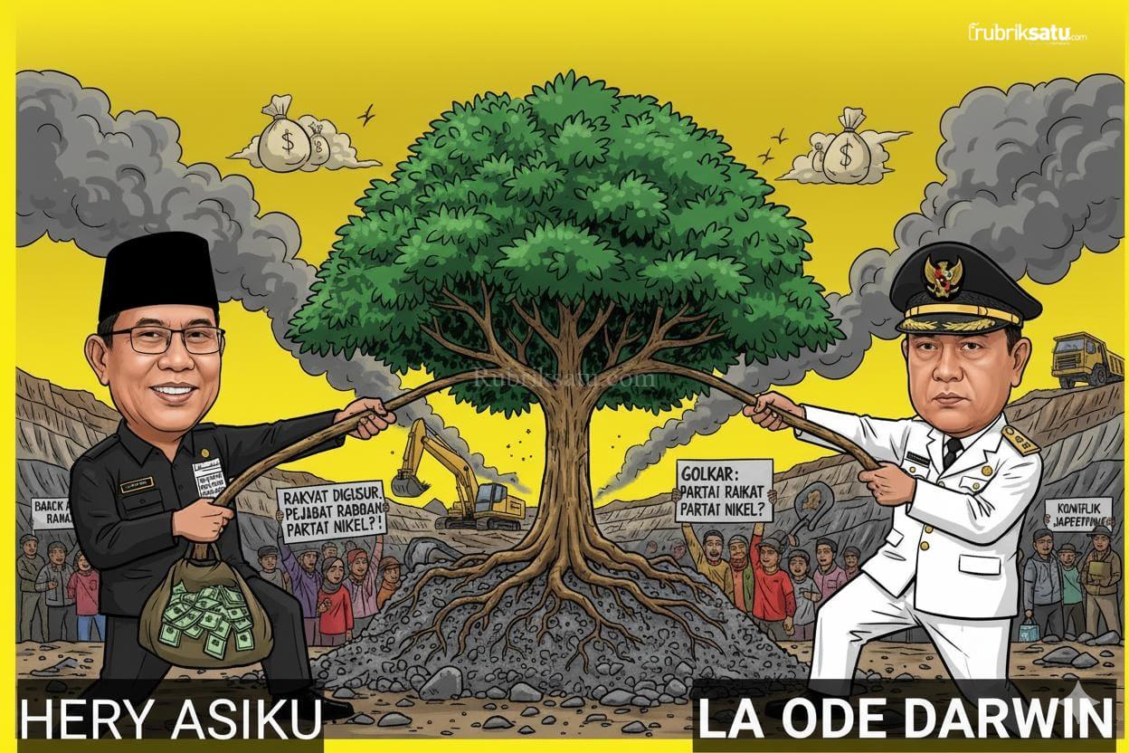 Herry Asiku – La Ode Darwin, Dua "Penguasa" Tambang Berebut Pohon Beringin